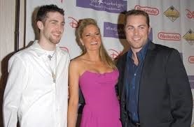Jordan with his brother and sister in law.